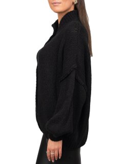 Reichstadt Relaxed Fit Strickjacke Oversized-Look 25RSW068 Black One Size