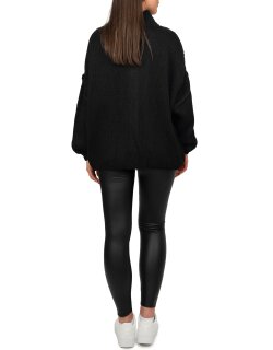 Reichstadt Relaxed Fit Strickjacke Oversized-Look 25RSW068 Black One Size