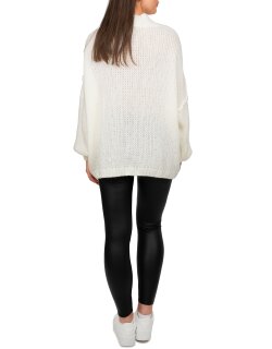 Reichstadt Relaxed Fit Strickjacke Oversized-Look 25RSW068 White One Size