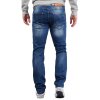 Cipo & Baxx regular fit Jeans Herren Stonewashed CD319B Blue W31/L32