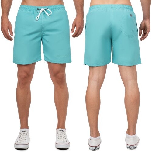 Reichstadt Regular Fit Shorts Herren Mid Waist 25RS073 Turquoise M