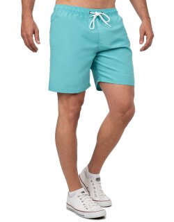 Reichstadt Regular Fit Shorts Herren Mid Waist 25RS073 Turquoise M
