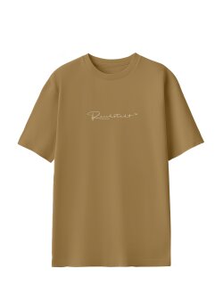 Reichstadt Oversized T-Shirt Damen Brand Stick23RSW044 Khaki M