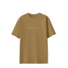 Reichstadt Oversized T-Shirt Damen Brand Stick23RSW044 Khaki M
