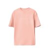 Reichstadt Oversized T-Shirt Damen Brand Stick23RSW044 Old Pink M