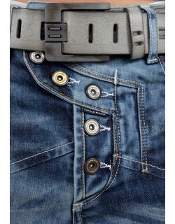 Cipo & Baxx regular fit Jeans Herren Stonewashed CD346 Blue W34/L34