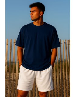 Reichstadt Oversized T-Shirt Herren  25RS070 Dark Blue XXS