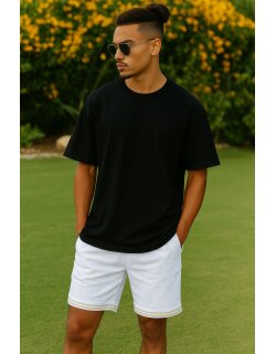 Reichstadt Oversized Herren T-Shirt 25RS070 Black XXS