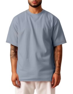 Reichstadt Oversized Herren T-Shirt 25RS070 Light Blue XXS