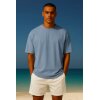 Reichstadt Oversized Herren T-Shirt 25RS070 Light Blue XXS
