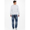 Cipo & Baxx regular fit Jeans Herren Stonewashed CD104 Blue W32/L34