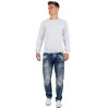 Cipo & Baxx regular fit Jeans Herren Stonewashed CD104 Blue W33/L34