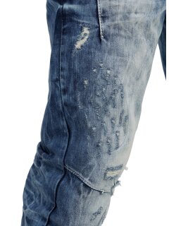 Cipo & Baxx regular fit Jeans Herren Stonewashed CD104 Blue W36/L34