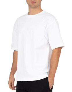 Reichstadt Regular Fit T-Shirt Herren Shoulder Drop 25RS071 White XS