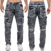 Cipo & Baxx straight fit Jeans Herren Stonewashed   - CD780
