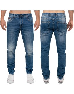 Cipo & Baxx slim fit Jeans Herren Stonewashed CD820