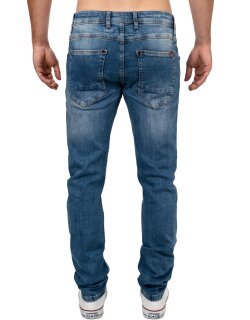 Cipo & Baxx slim fit Jeans Herren Stonewashed CD820 Blue W32/L34