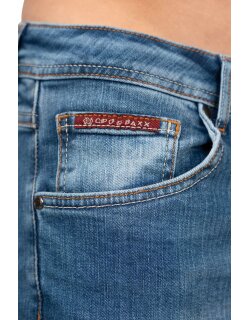 Cipo & Baxx slim fit Jeans Herren Stonewashed CD820 Blue W32/L34