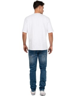 Cipo & Baxx slim fit Jeans Herren Stonewashed CD820 Blue W32/L34