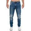 Cipo & Baxx slim fit Jeans Herren Stonewashed CD820 Blue W32/L34