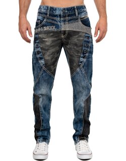Cipo & Baxx regular fit Jeans Herren Stonewashed CD894