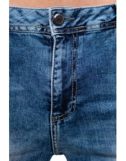 Cipo & Baxx regular fit Shorts Herren Stonewashed CK266 Blue W32