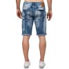 Cipo & Baxx regular fit Shorts Herren Stonewashed CK266 Blue W32
