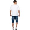 Cipo & Baxx regular fit Shorts Herren Stonewashed CK295 Blue