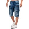 Cipo & Baxx regular fit Shorts Herren Stonewashed CK295 Blue W34