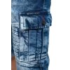 Cipo & Baxx regular fit Shorts Herren Stonewashed CK295 Blue W34