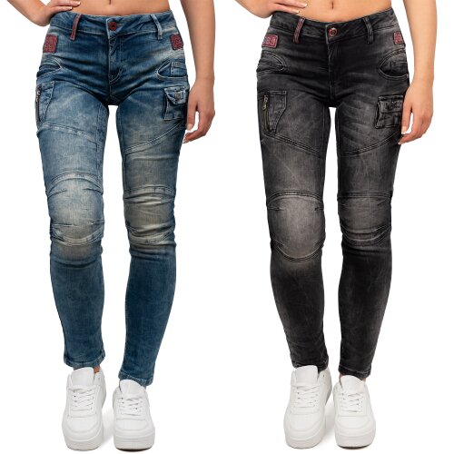 Cipo & Baxx Damen Jeans WD358