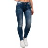 Cipo & Baxx slim fit Jeans Damen Stonewashed WD461 Blue W29/L32