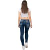 Cipo & Baxx slim fit Jeans Damen Stonewashed WD461 Blue W29/L32
