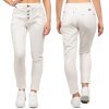 Cipo & Baxx Regular Fit Hose Damen Knopfverschluss   - WD508