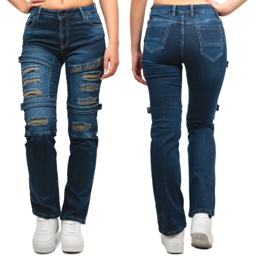 Cipo & Baxx Regular Fit Jeans Cipo & Baxx Bestickung WD529