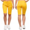Cipo & Baxx straight fit Shorts Damen Mid Waist WK186