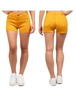Cipo & Baxx regular fit Shorts Damen Mid Waist WK195