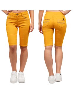 Cipo & Baxx regular fit Shorts Damen Mid Waist WK196