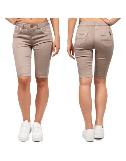 Cipo & Baxx regular fit Shorts Damen Mid Waist WK196