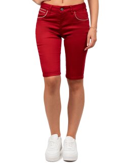 Cipo & Baxx regular fit Shorts Damen Mid Waist WK196