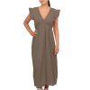 Reichstadt Damen Musselin Sommerkleid 25RSW076
