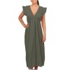 Reichstadt Damen Musselin Sommerkleid 25RSW076