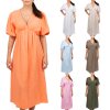 Reichstadt Damen Musselin Sommerkleid 25RSW077