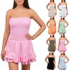 Reichstadt Damen Musselin Sommerkleid mit Shorts 25RSW078