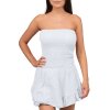 Reichstadt Damen Musselin Sommerkleid mit Shorts 25RSW078