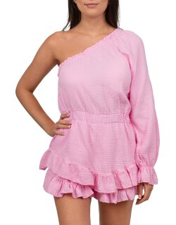 Reichstadt Damen Musselin Sommerkleid mit Shorts 25RSW079
