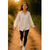 Reichstadt Damen Musselin Bluse 25RSW080