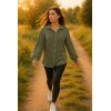 Reichstadt Damen Musselin Bluse 25RSW080