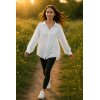 Reichstadt Damen Musselin Bluse 25RSW080