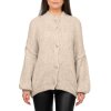 Reichstadt Relaxed Fit Strickjacke Oversized-Look 25RSW068 Beige One Size